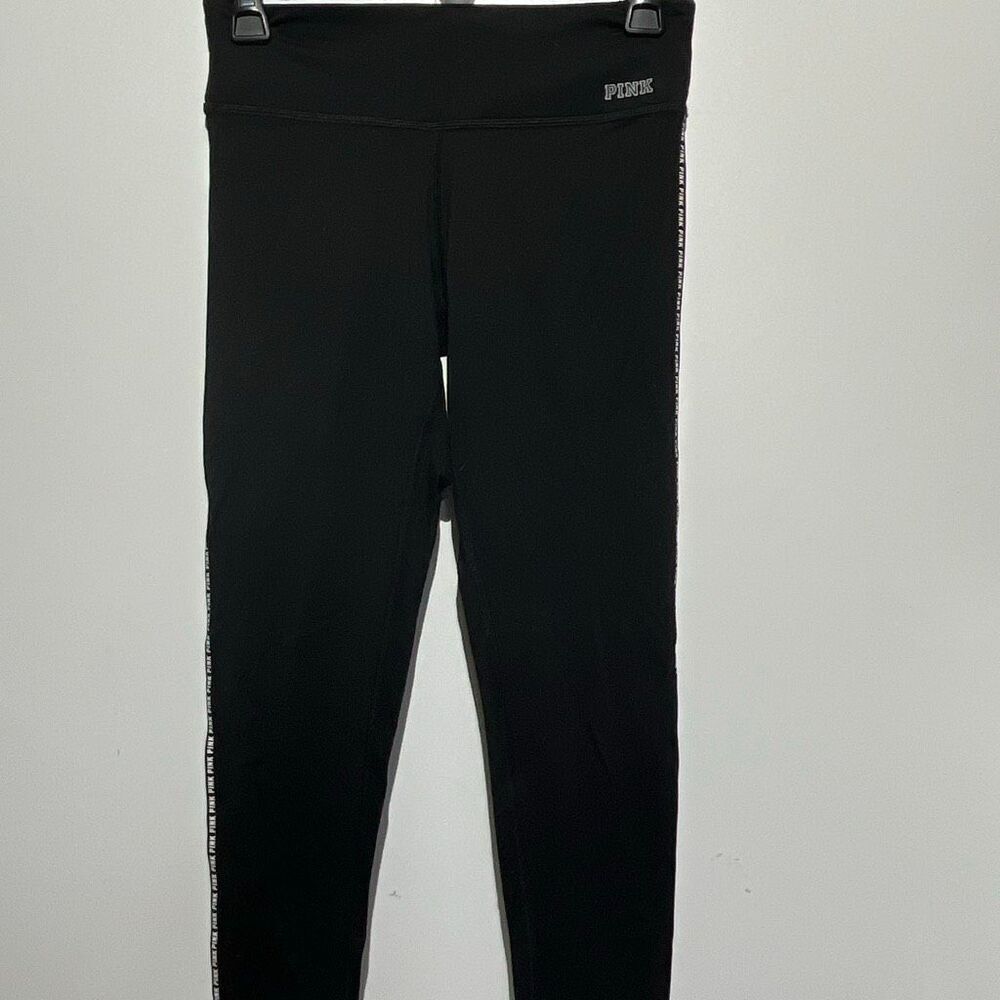 PINK Victoria's Secret Women's Black Ultimate Yoga High Waisted Leggings Size XS
